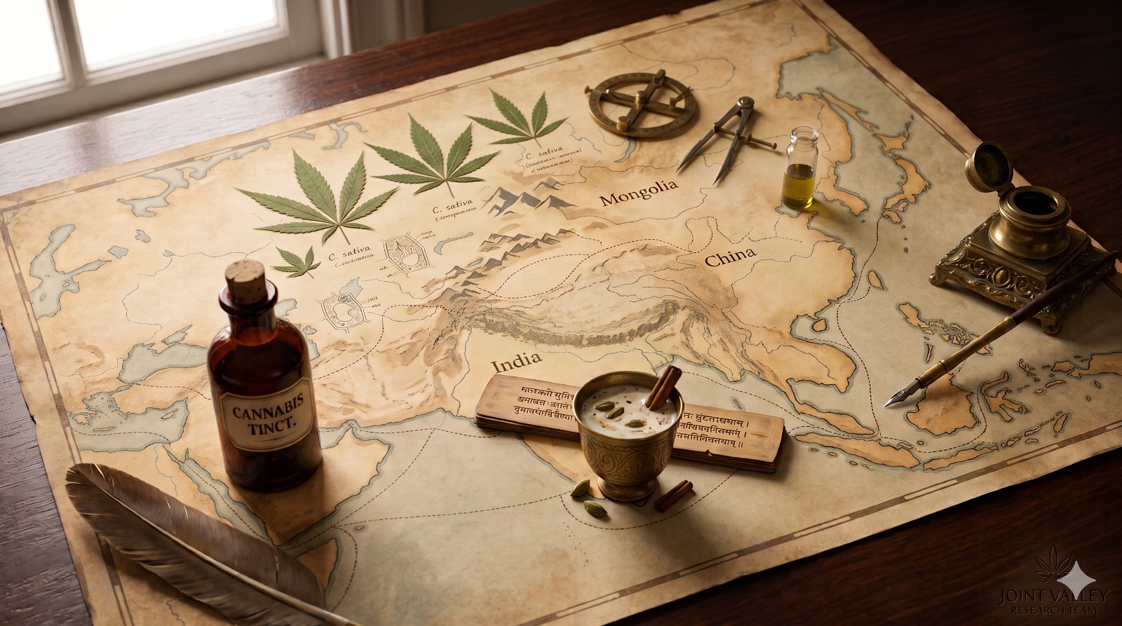 The 10,000-Year Road Trip of Ganja 🌿 - cannabis education article cover