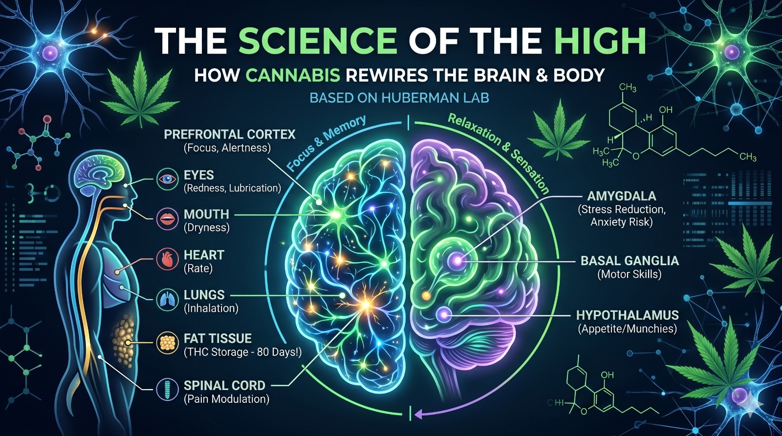 How Cannabis Rewires the Brain and Body - cannabis education article