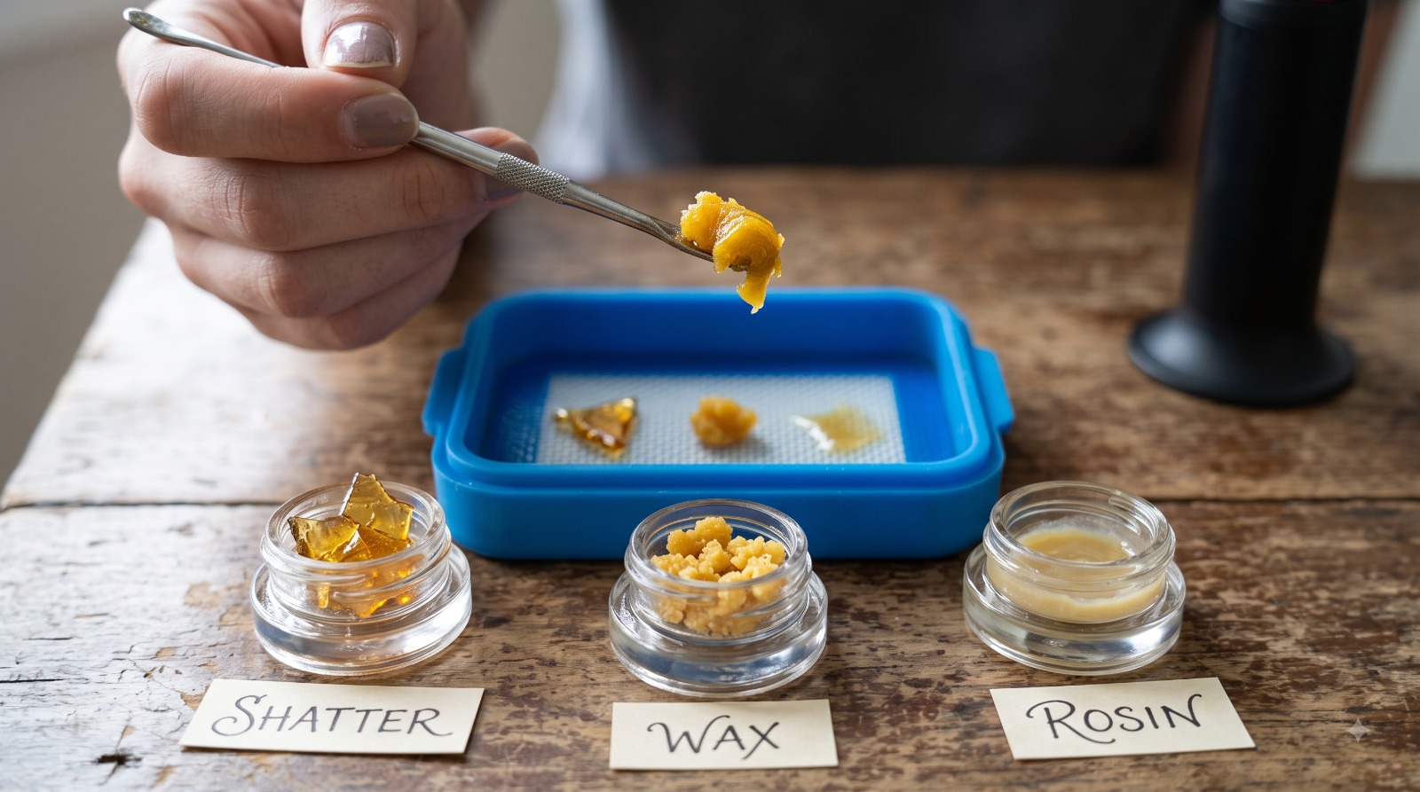 Shatter vs. Wax vs. Rosin: What’s the Difference? - cannabis education article